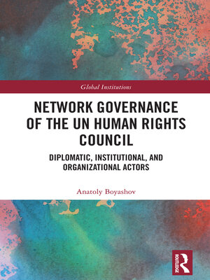 cover image of Network Governance of the UN Human Rights Council